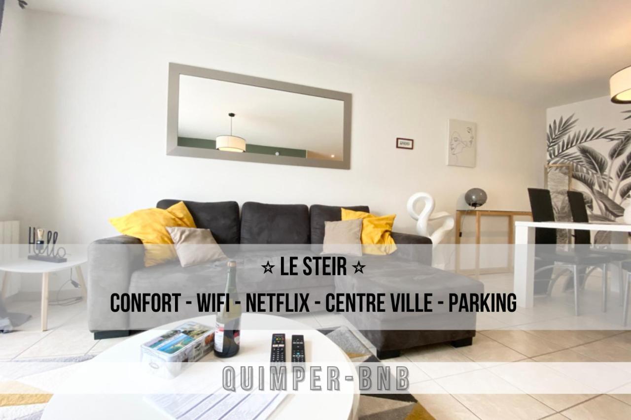 Le Steir - Centre Ville - Parking - Wifi - Entree Autonome Quimper Exterior foto